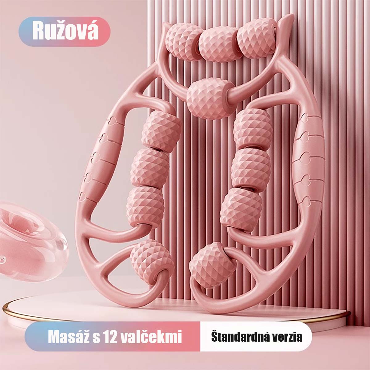 „Masážny prístroj na nohy, valček na chudnutie, kruhový masážny valec na stehná a lýtka, uvoľňovač svalov, valček na masáž nôh, masážna tyč.