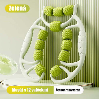 „Masážny prístroj na nohy, valček na chudnutie, kruhový masážny valec na stehná a lýtka, uvoľňovač svalov, valček na masáž nôh, masážna tyč.