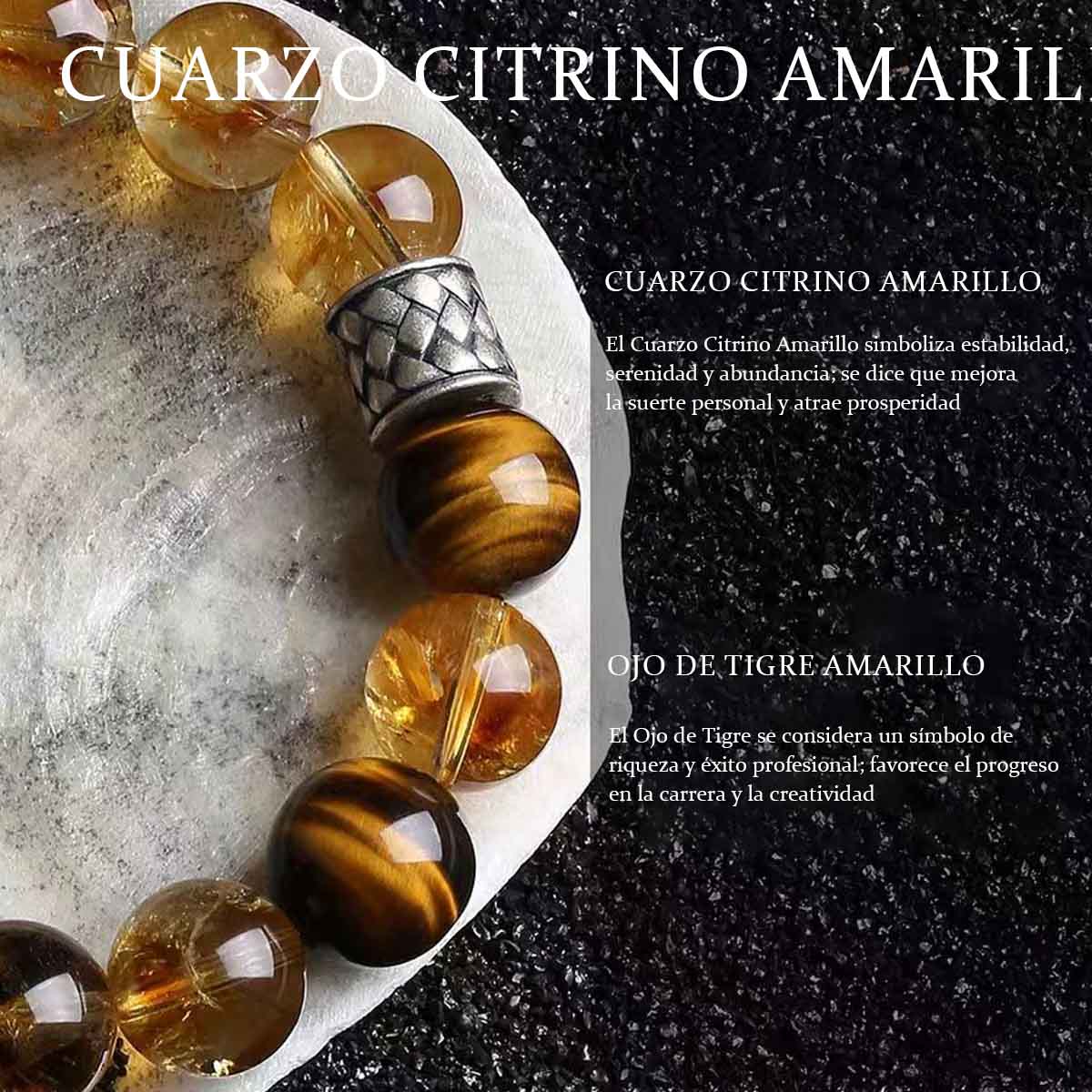 Colección de pulseras para parejas Qiyi – modelo «Gato sin rostro» y ojo de gato blanco, elaboradas con auténtica obsidiana plata; accesorio new-chic para mejores amigas y enamorados.