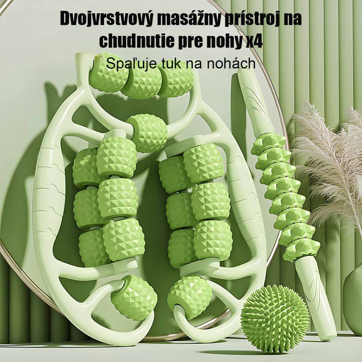„Masážny prístroj na nohy, valček na chudnutie, kruhový masážny valec na stehná a lýtka, uvoľňovač svalov, valček na masáž nôh, masážna tyč.