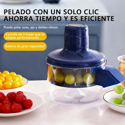 Máquina Milagrosa Automática para Pelar Uvas y Ajo - Eléctrica para Hogar y Negocio