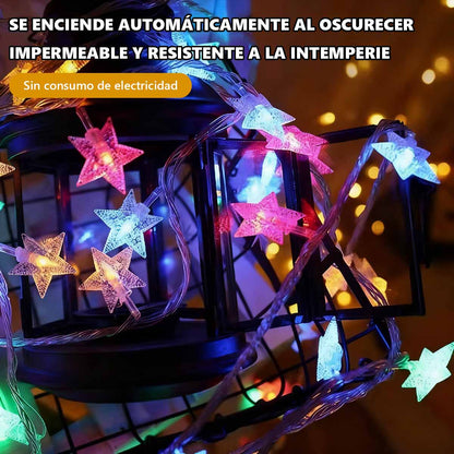 LED burbuja de luz solar, luces decorativas para exteriores, impermeables, perfectas para camping y jardines, con luces intermitentes.