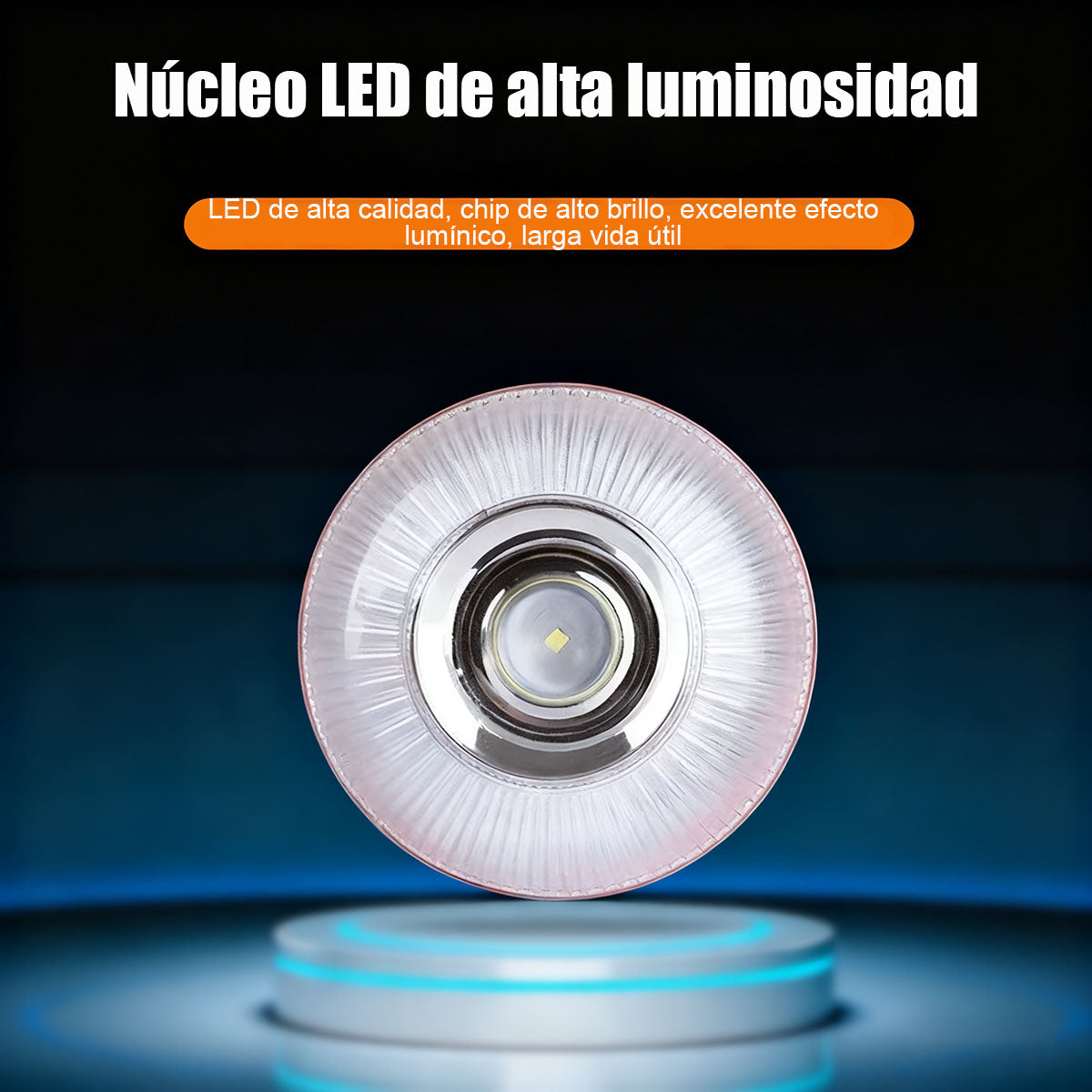 "Luces de advertencia de múltiples usos, luz de emergencia blanca LED para coches, luz de obstáculo en carretera."
