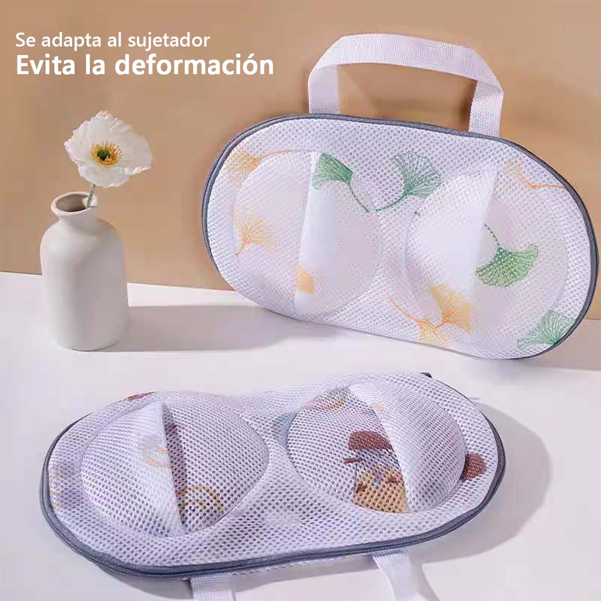 Bolsa de lavado para sujetadores, especial para lavadora – protege la forma del sujetador y evita deformaciones. Cuidado especial para tu ropa interior.