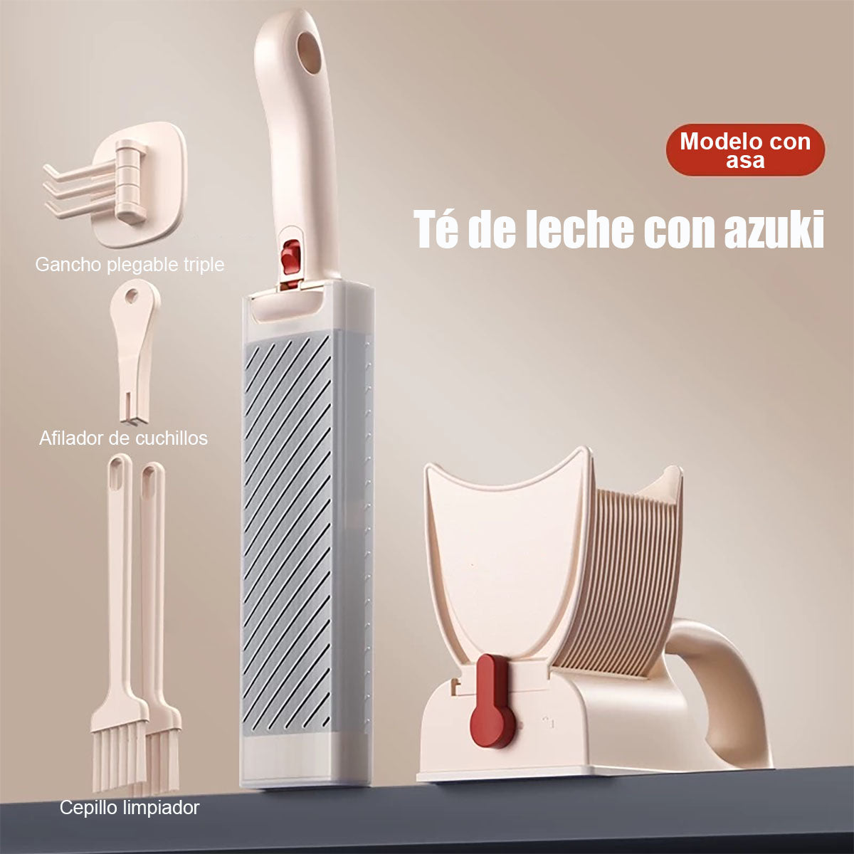 ¡Éxito en casa! Cortador manual de carne, rebanas finas y trozos de carne fácilmente