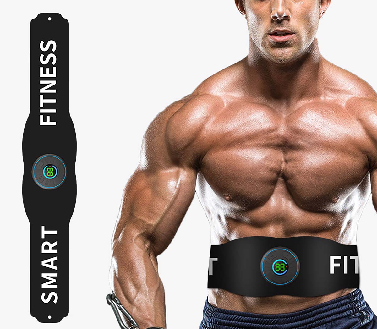 Faja Inteligente EMS - Entrenamiento Abdominal en Casa para Perezosos