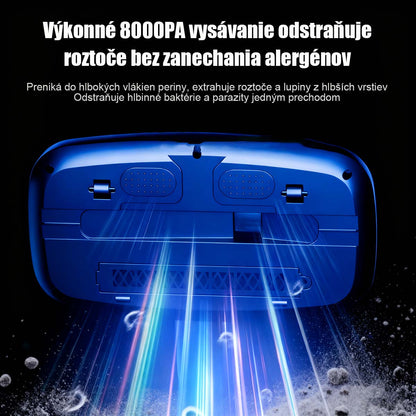 Nový bezdrôtový domáci vysávač na posteľ s vysokým výkonom, silným UV svetlom a výkonným saním – účinný prístroj proti roztočom.