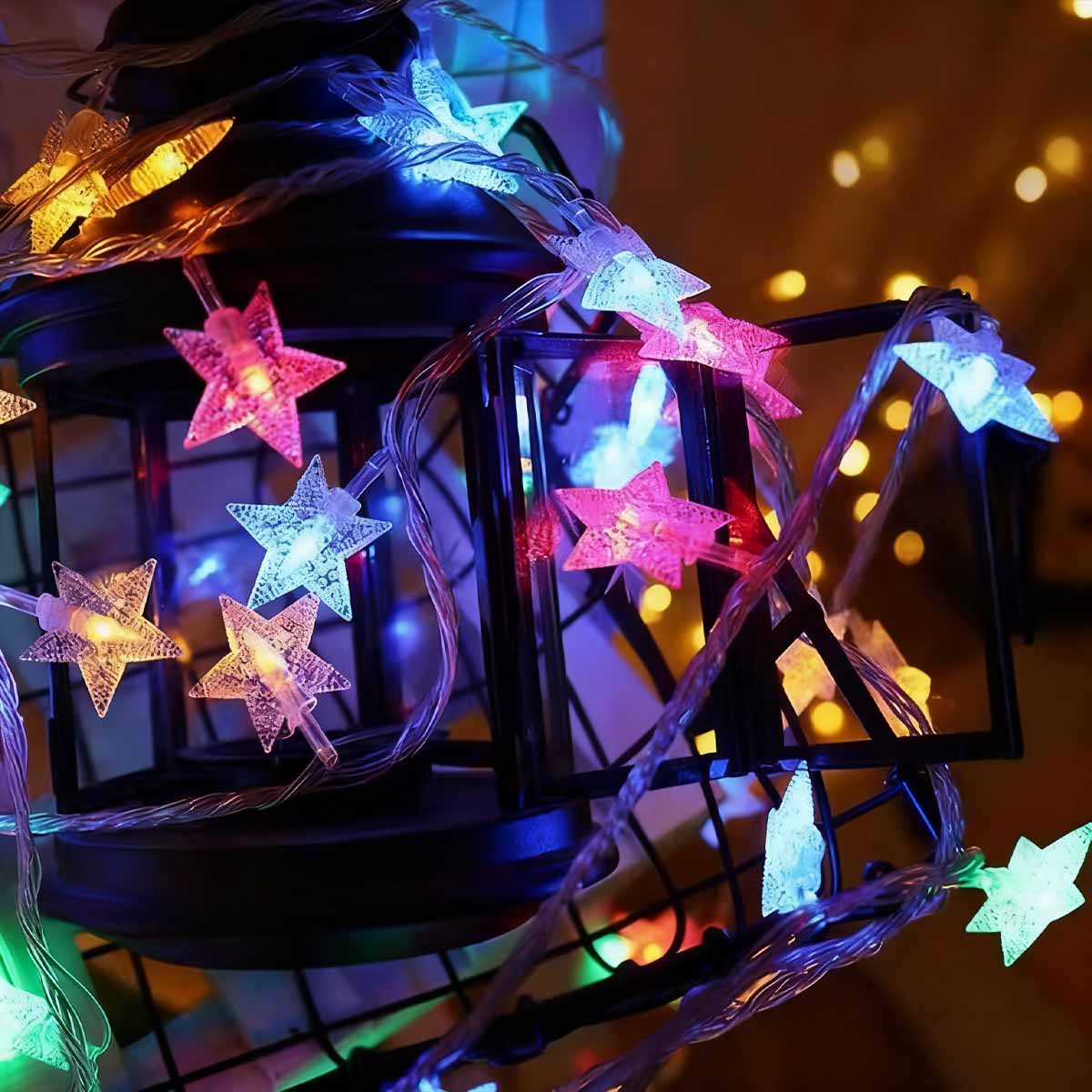 LED burbuja de luz solar, luces decorativas para exteriores, impermeables, perfectas para camping y jardines, con luces intermitentes.