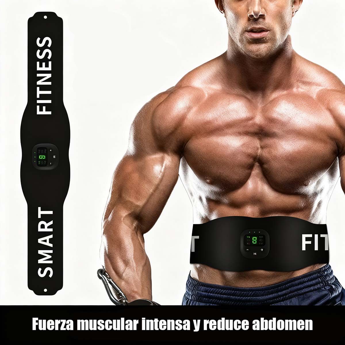 Faja Inteligente EMS - Entrenamiento Abdominal en Casa para Perezosos