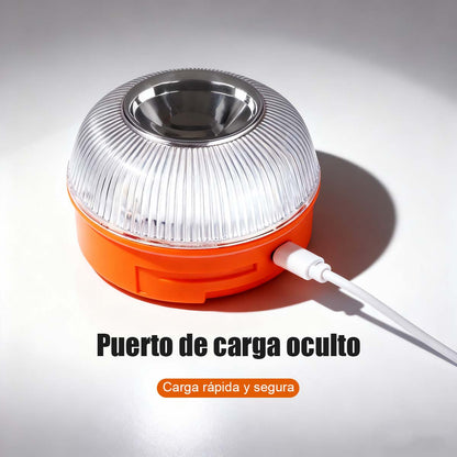 "Luces de advertencia de múltiples usos, luz de emergencia blanca LED para coches, luz de obstáculo en carretera."