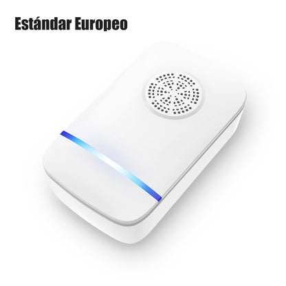 “Repelente de mosquitos ultrasónico, repelente de roedores, repelente de insectos, dispositivo electrónico inteligente para el hogar, mata mosquitos, trampa para roedores, repelente de cucarachas y eliminador de ácaros.”