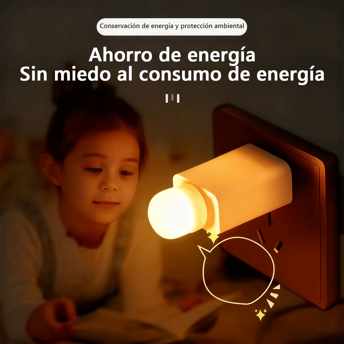 Lámpara de noche circular USB, mini y portátil, luz de ambiente creativa para mesita de noche, ideal para puestos de venta, dormitorio de estudiantes y luz protectora de ojos.