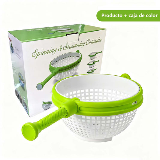 Nuevo Salad Spinner, centrifugadora para ensaladas, limpiador de verduras de cocina, cesta centrífuga para escurrir agua