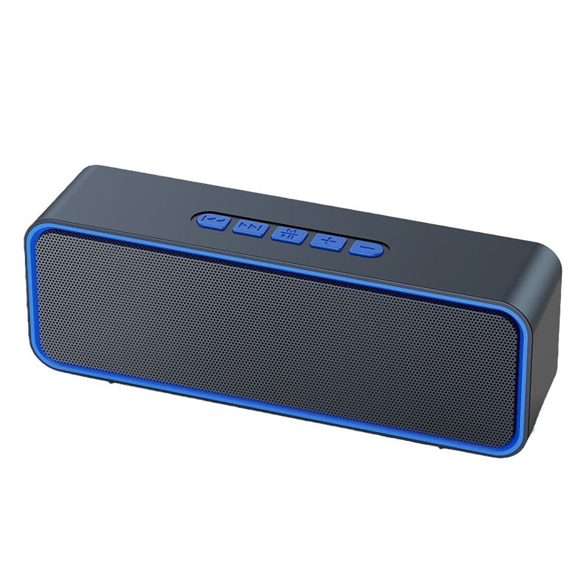 Altavoz inalámbrico Bluetooth de alto volumen para exteriores, sonido envolvente, adecuado para el hogar, computadora y automóvil; subwoofer portátil para uso en el coche.